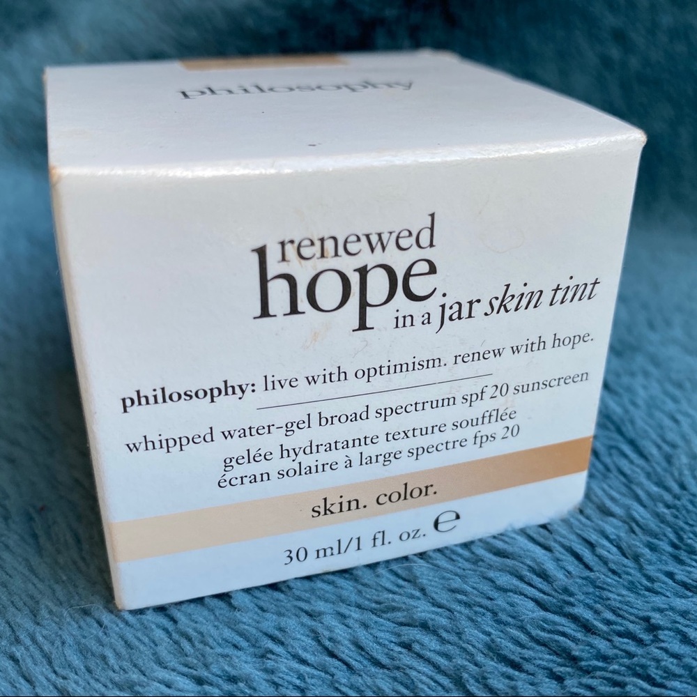 Philosophy Renewed Hope In a Jar moisturizer